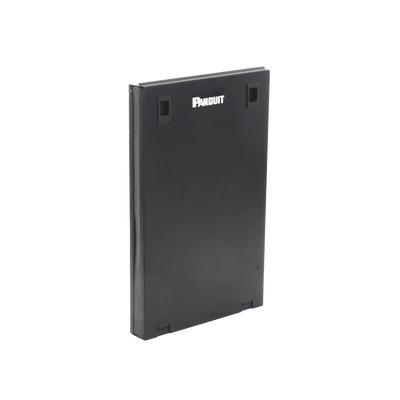 PANDUIT - Punto de Consolidación Para 24 Puertos, Con Espacio Para 1 UR, Instalación en Piso, Pared o Techo, Fabricado en Acero, Color Negro