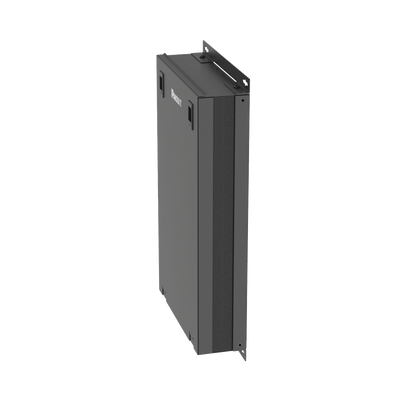 PANDUIT - Punto de Consolidación Para 48 Puertos, Con Espacio para 2 UR, Instalación en Piso, Pared o Techo, Fabricado en Acero, Color Negro