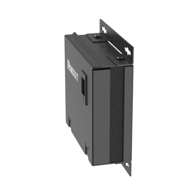 PANDUIT - Punto de Consolidación de 6 Puertos Mini-Com, Instalación en Piso, Pared o Techo, Fabricado en Acero, Color Negro
