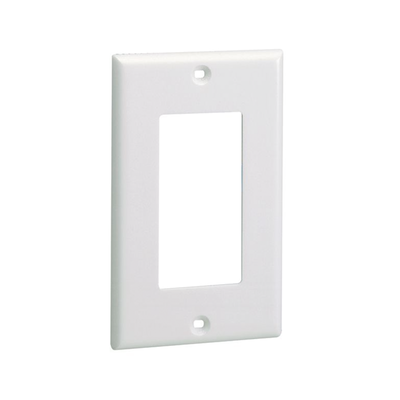 PANDUIT - Placa de Pared Frontal Estándar GFCI, Material ABS, Color Blanco