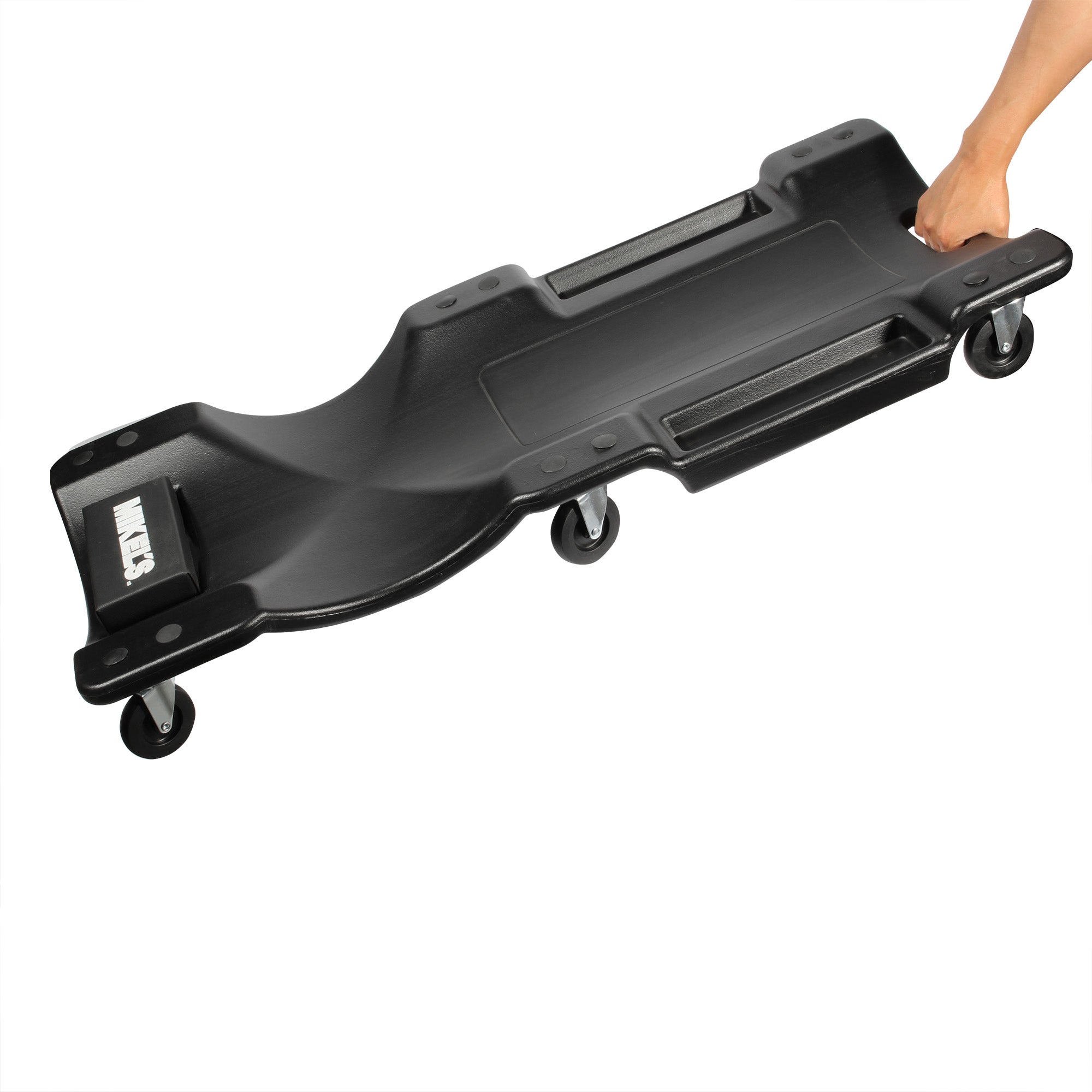Cama termo formada con 6 ruedas giratorias (40” largo)