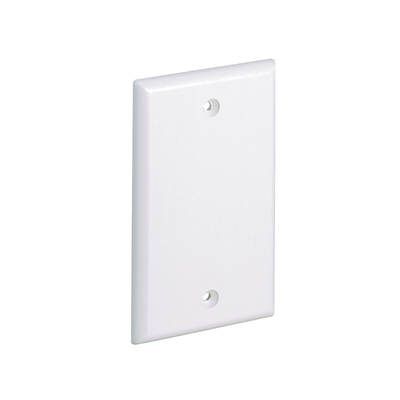 PANDUIT - Placa de Pared Ciega Universal, Material ABS, Color Blanco Mate