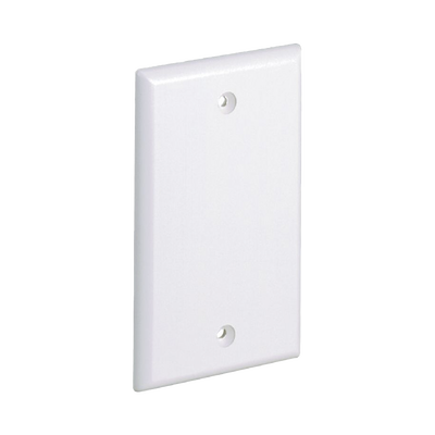PANDUIT - Placa de Pared Ciega Universal, Material ABS, Color Blanco