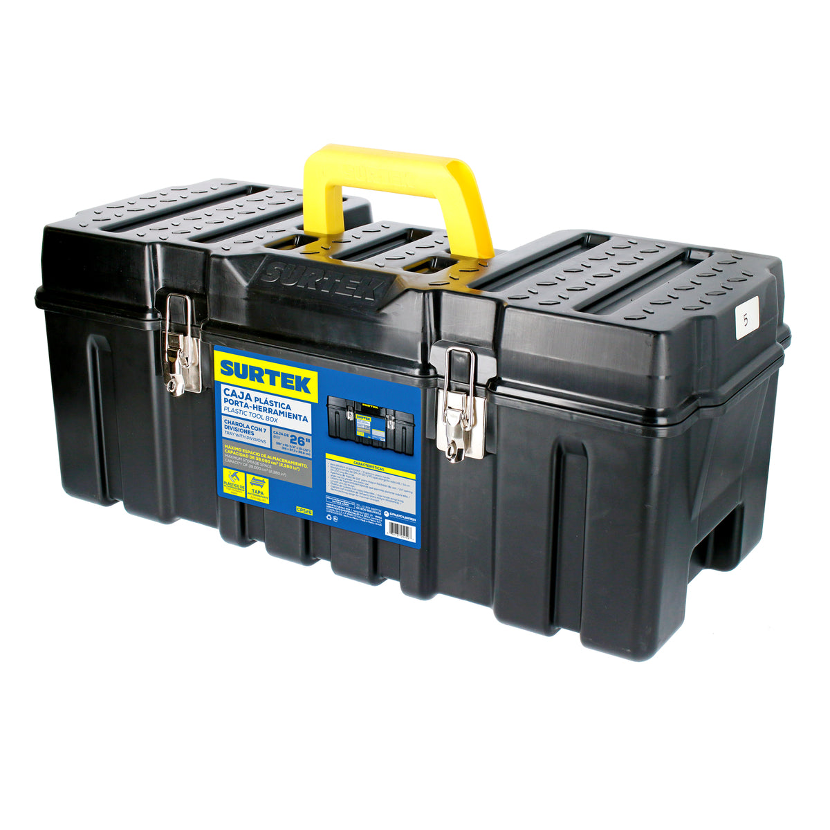 Surtek - Caja plast broch mt ngo 26x10 in