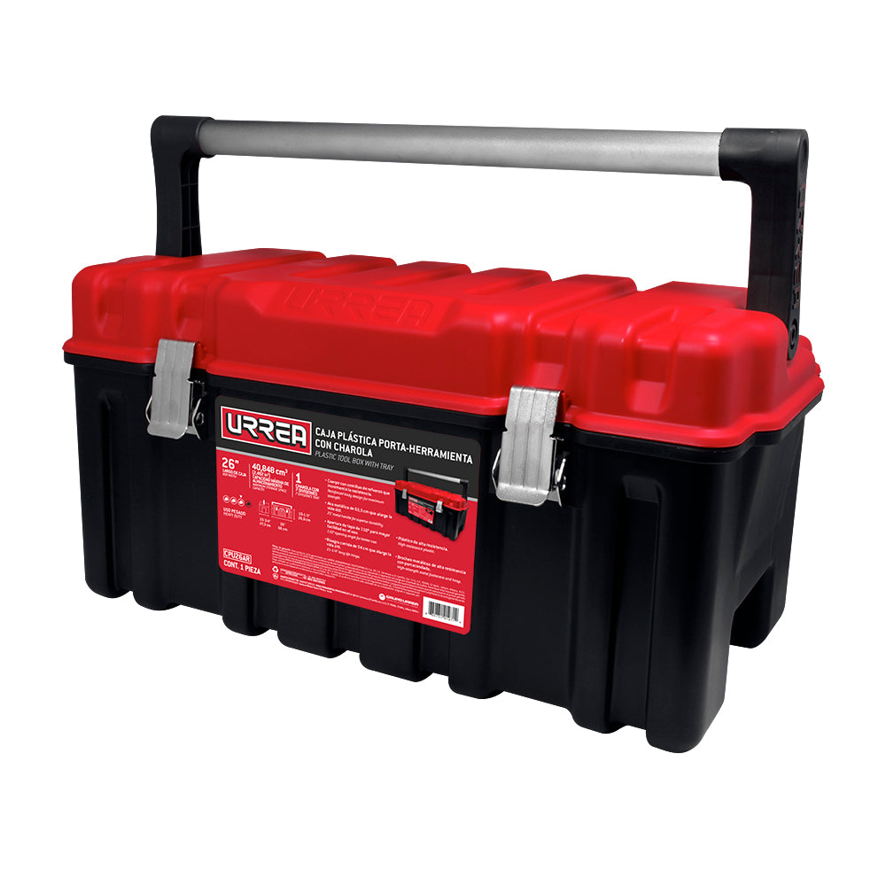 Urrea - Caja plast broch mt ngo 26x10 in