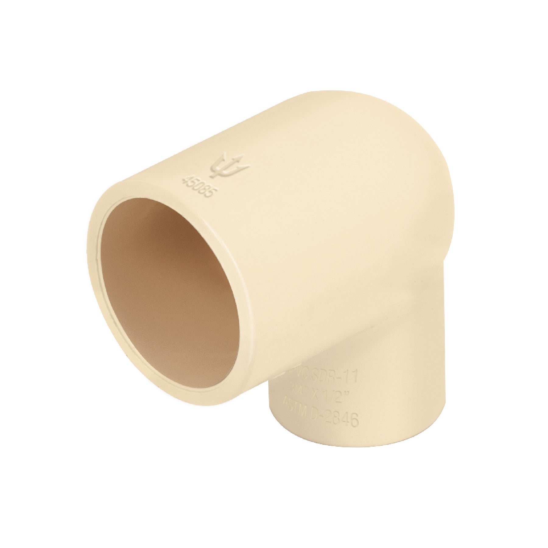 Codo reduccion 90° de CPVC de 3/4' x 1/2', FOSET