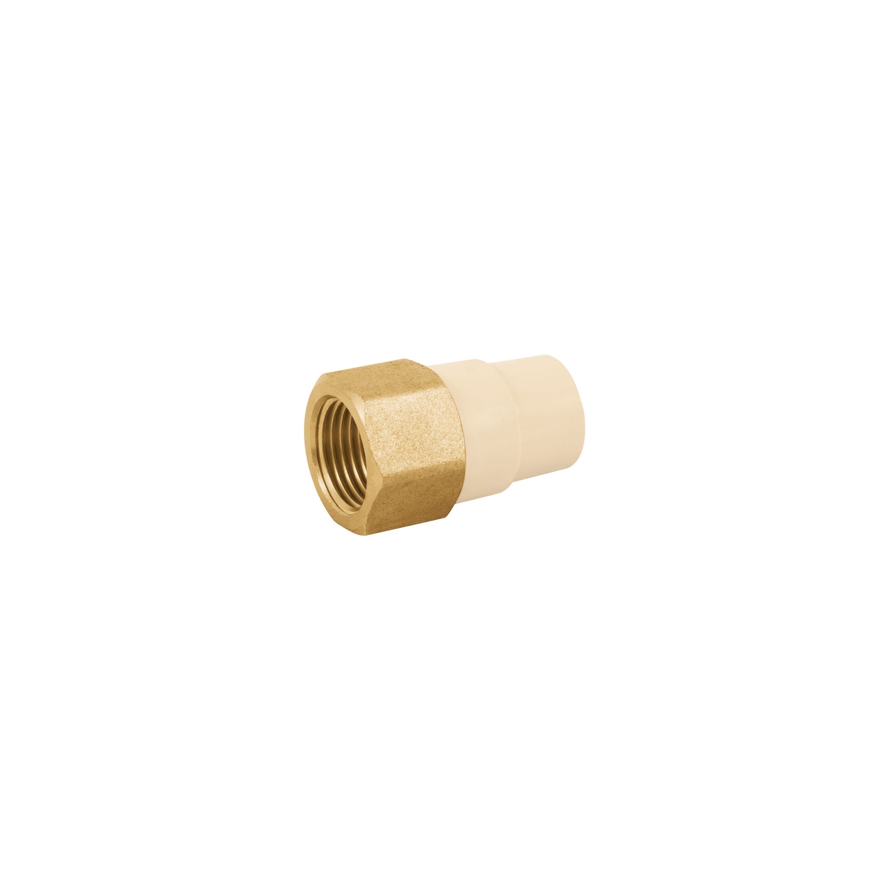 Adaptador hembra de CPVC 3/4' con inserto de laton, FOSET