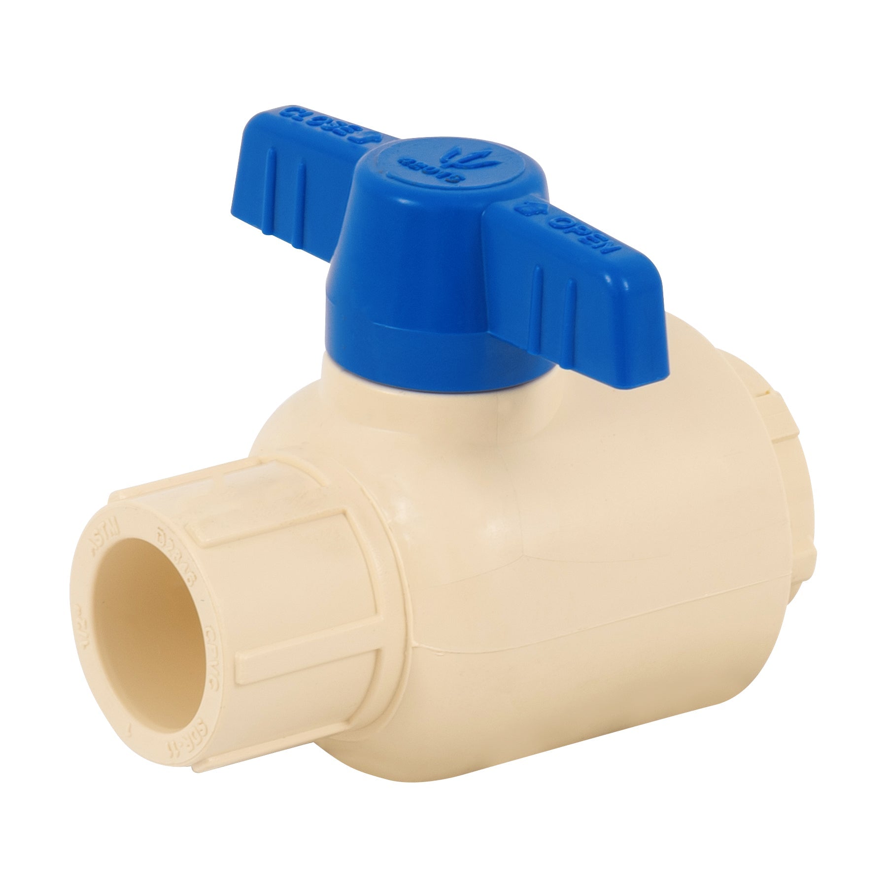 Valvula de esfera desmontable de CPVC de 1/2', FOSET