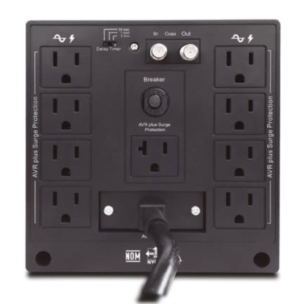 CDP - Regulador de Voltaje CDP 2400/1800W 8 Contactos