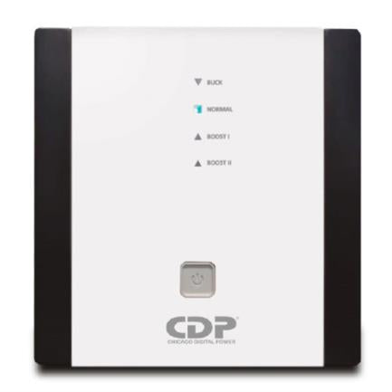 CDP - Regulador de Voltaje CDP 2400/1800W 8 Contactos