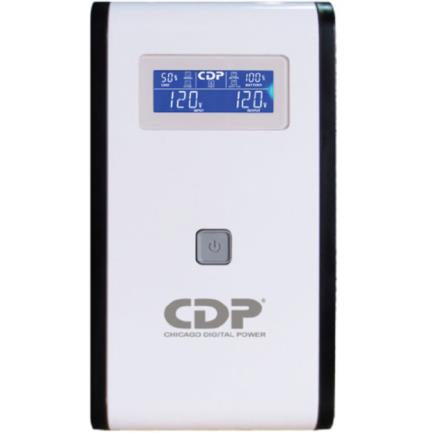 CDP - UPS CDP R-Smart 751 Interactivo 750VA/374W 10 ContactoS Display LCD