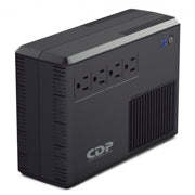 CDP - Regulador CDP UPS Interactiva (NO-BREAK) 600VA/300WATSS con 4 Contactos