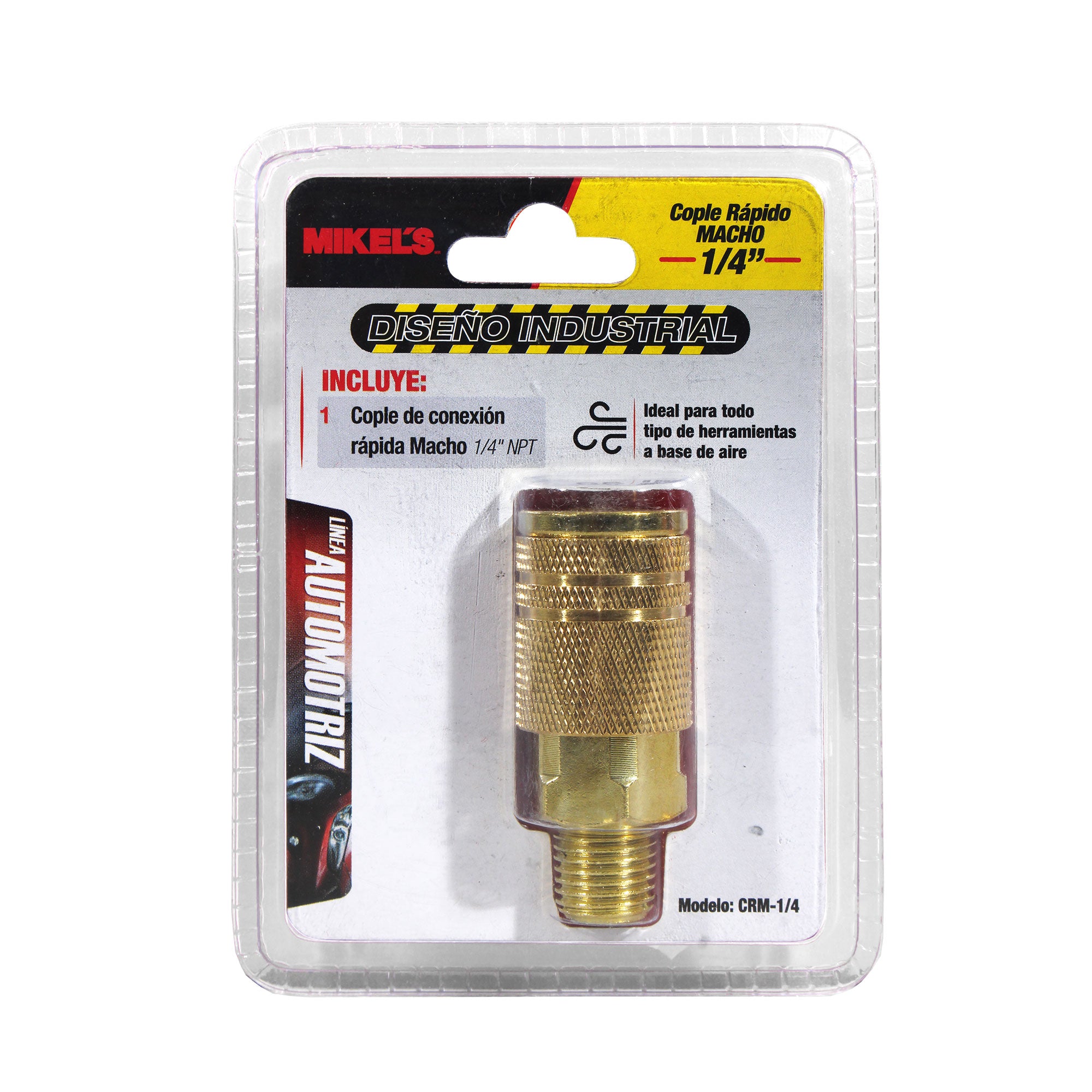 Cople Rápido Macho 1/4 "