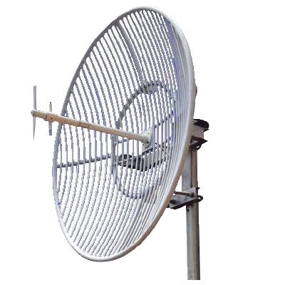 EPCOM - Antena Parabólica de Rejilla | 824-960 MHz | 23 dBi de Ganancia | Cubre muy bien la Banda 5 (850 MHz) Celular. Antena Donadora que se utiliza para los amplificadores de señal celular para cubrir comunidades alejadas.