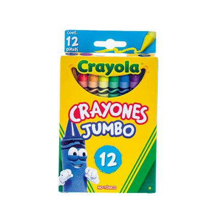 CRAYOLA - Crayones Crayola Jumbo con 12 piezas