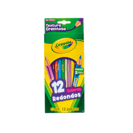CRAYOLA - Lapices de Colores Crayola con 12 piezas