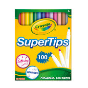 CRAYOLA - Plumones Crayola SuperTips con 100 piezas
