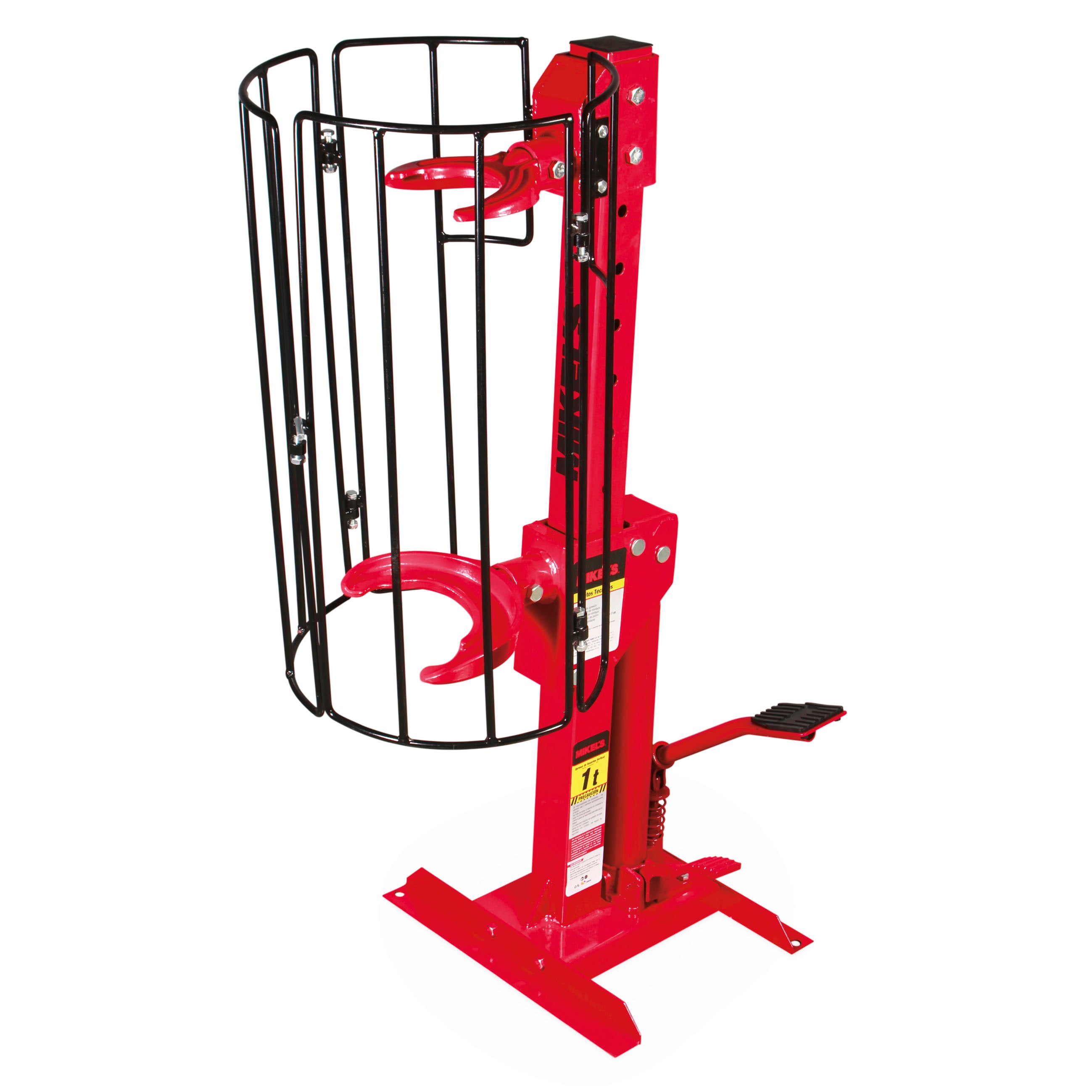 Opresor de resortes hidráulico vertical fijo (1 ton)