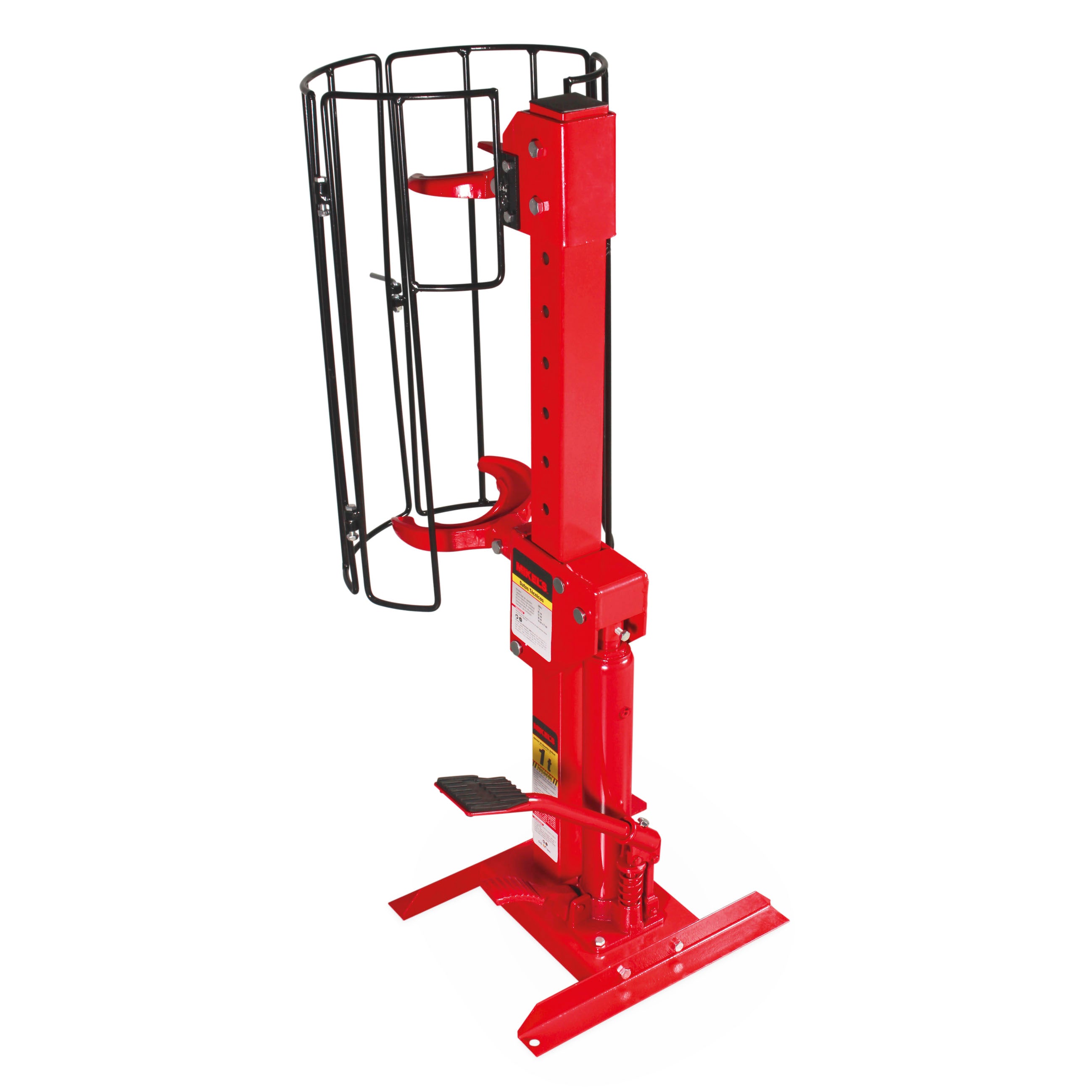 Opresor de resortes hidráulico vertical fijo (1 ton)