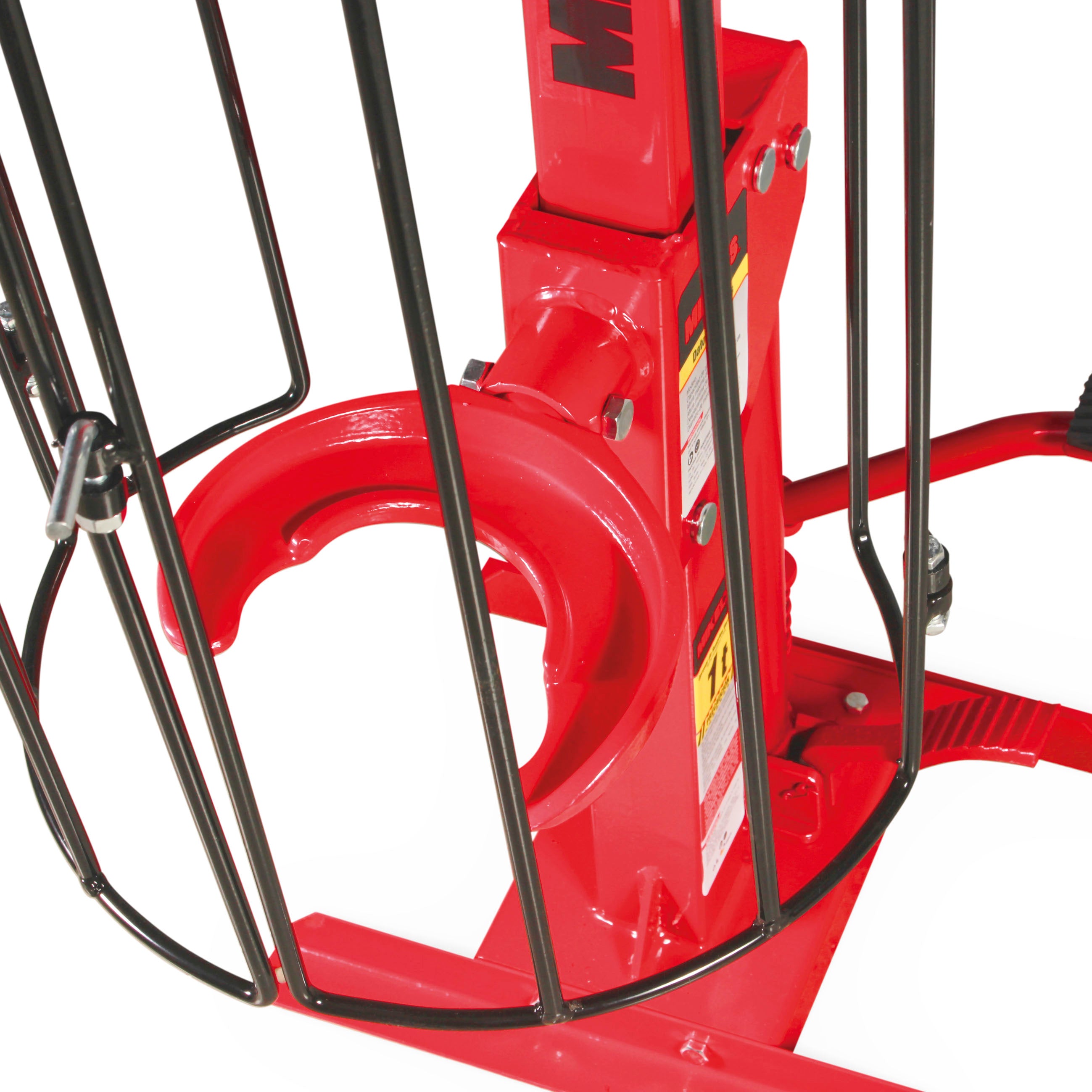 Opresor de resortes hidráulico vertical fijo (1 ton)