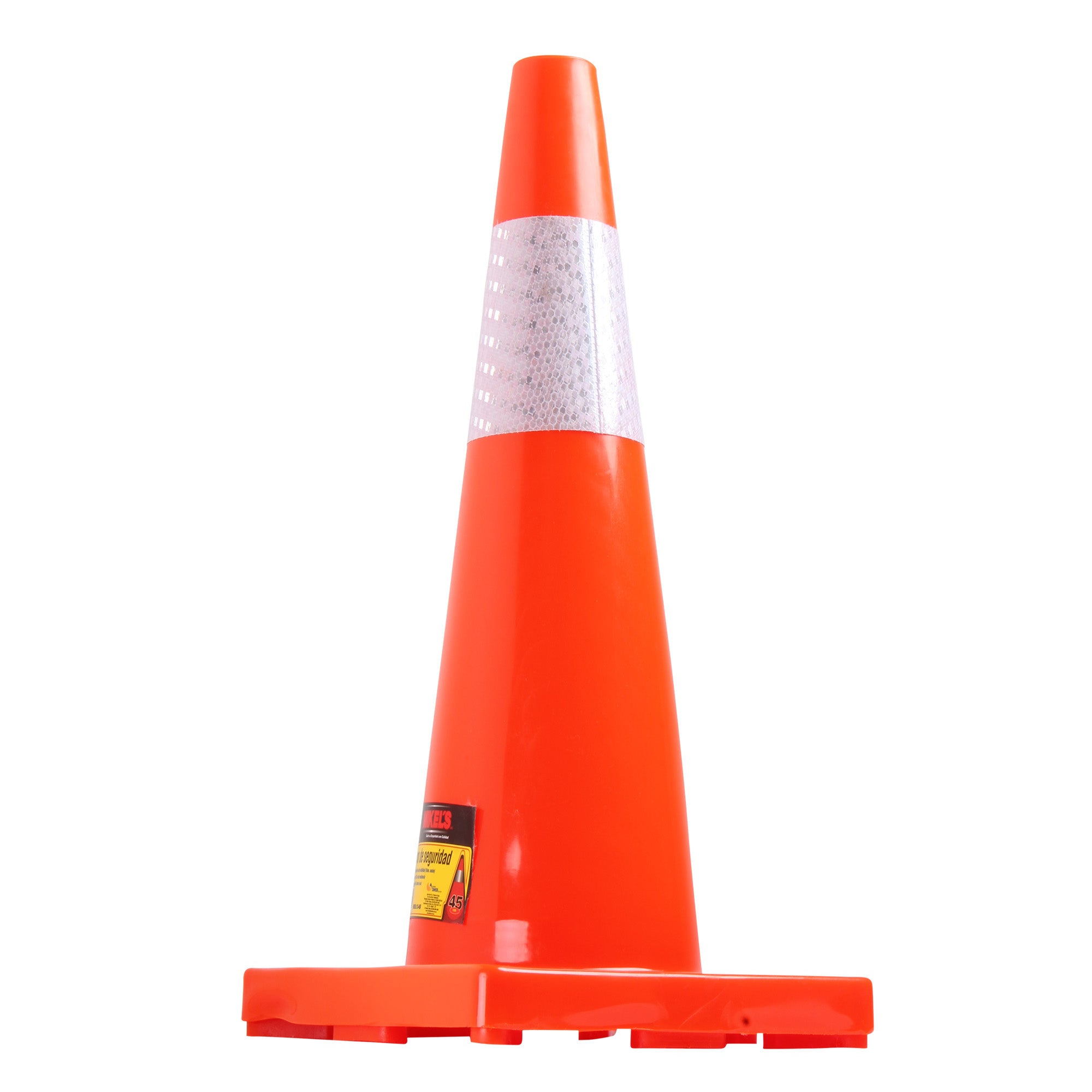 Cono de seguridad (70 cms, con reflejante)