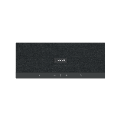 FANVIL - Altavoz y Micrófono portátil / Bluetooth / Conexión USB / 2 Micrófonos de 5W / Salas Medianas / Botones Touch / Linkvil