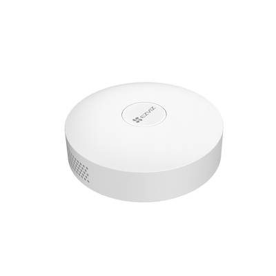EZVIZ - Hub Wi-Fi Para Sensores de Alarma / Soporta Hasta 32 Dispositivos / Configuración Mediante App EZVIZ / Protocolo Zigbee Para Vincular Accesorios / Alertas de Eventos Al  Instante