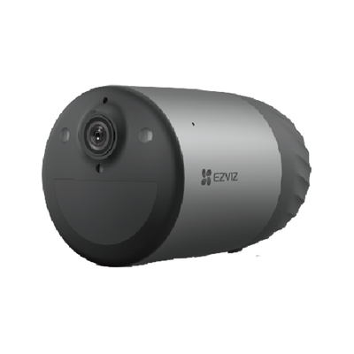 EZVIZ - Cámara IP Inalámbrica Con Batería Recargable (Cero Cables) / Colores en Oscuridad / 2 Megapíxel  / Sirena y Estrobo / Alertas de Audio Personalizable / Uso en Exterior / Grabación en la Nube / Almacenamiento Interno