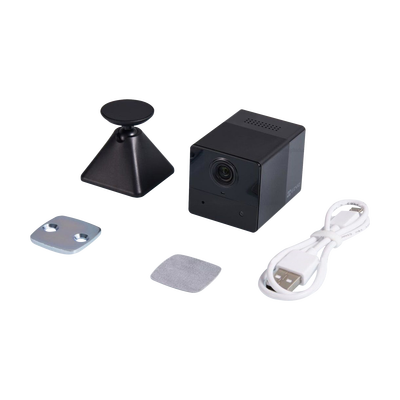 EZVIZ - Mini Cámara IP Inalámbrica Con Batería Recargable (Cero Cables) / 2 Megapíxel  / Uso en Interior / Grabación en la Nube / Base Magnética Para Adherirla a Superficies Metálicas