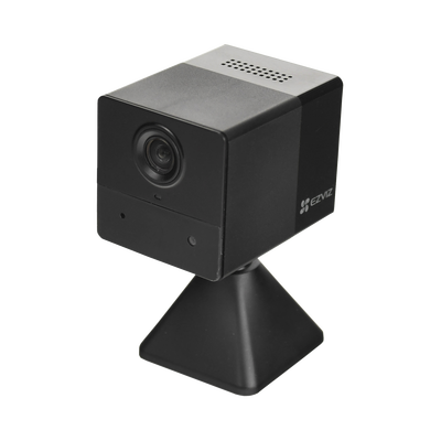 EZVIZ - Mini Cámara IP Inalámbrica Con Batería Recargable (Cero Cables) / 2 Megapíxel  / Uso en Interior / Grabación en la Nube / Base Magnética Para Adherirla a Superficies Metálicas