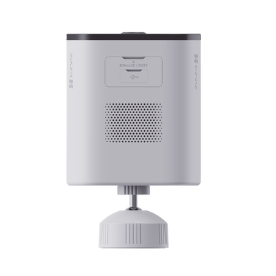 EZVIZ - Camara de Bateria con Panel Solar Integrado / 4K Resolucion / WI-FI 6 / Vision Nocturna / Detección Humana y de Vehiculos / Batería de 10400 MAH / IP65