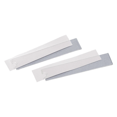 PANDUIT - Kit de 50 Etiquetas y 50 Cubiertas, para Uso con Placas de Pared Mini-Com Ejecutivas o Clásicas con Espacio para Etiqueta