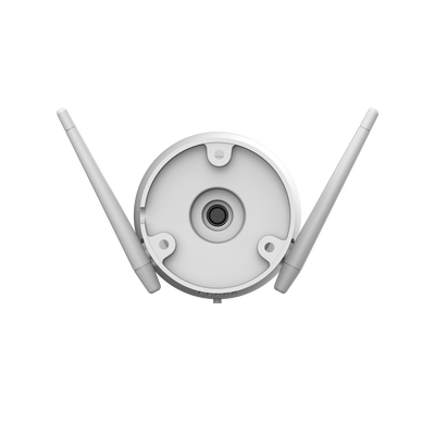 EZVIZ - Bala WiFi / 3 Megapixel (2K) / Detección humana / Detección De Vehiculo / Alertas de Voz Personalizables / Sirena / Luz Parpadeante / Colores en Oscuridad / Micro SD / Uso En Exterior