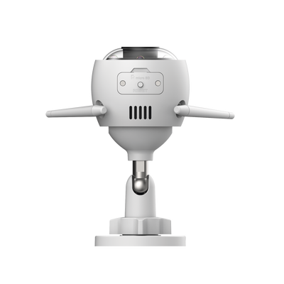 EZVIZ - Bala WiFi / 3 Megapixel (2K) / Detección humana / Detección De Vehiculo / Alertas de Voz Personalizables / Sirena / Luz Parpadeante / Colores en Oscuridad / Micro SD / Uso En Exterior