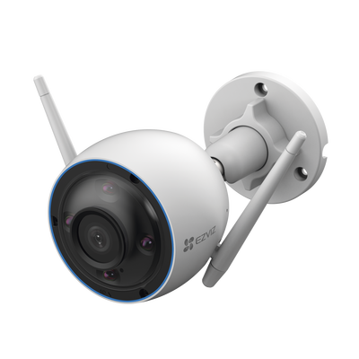 EZVIZ - Bala WiFi / 5MP (3K) / Detección humana / Detección de Vehiculo / Sirena / Luz Parpadeante / Colores en Oscuridad / Micro SD / Uso en Exterior