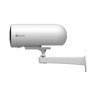 EZVIZ - Cámara IP Exterior PoE / Color Night Vision / 3 Megapixel (2K) / AI Detección Humana y Vehiculos / H.265 / Vision Nocturna a Color / IP67 / Audio Bidireccional / Luz y Sirena / Micro SD