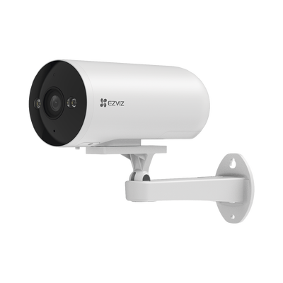 EZVIZ - Cámara IP Exterior PoE / Color Night Vision / 3 Megapixel (2K) / AI Detección Humana y Vehiculos / H.265 / Vision Nocturna a Color / IP67 / Audio Bidireccional / Luz y Sirena / Micro SD