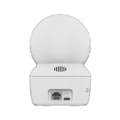 EZVIZ - Cámara PT / Doble Lente (4 MP + 4MP) / 4 Megapíxel / Wi-Fi / IA Detección Humana / Visión Nocturna a Color / Audio Bidireccional / Doble Banda 2.4 / 5GHz / WiFi 6 / Uso en Interior / Vision Nocturna Inteligente (Color 27/4)