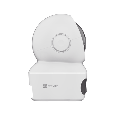 EZVIZ - Cámara PT / Doble Lente (4 MP + 4MP) / 4 Megapíxel / Wi-Fi / IA Detección Humana / Visión Nocturna a Color / Audio Bidireccional / Doble Banda 2.4 / 5GHz / WiFi 6 / Uso en Interior / Vision Nocturna Inteligente (Color 27/4)