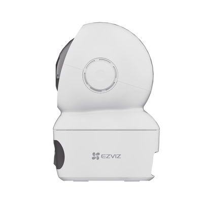 EZVIZ - Cámara PT / Doble Lente (4 MP + 4MP) / 4 Megapíxel / Wi-Fi / IA Detección Humana / Visión Nocturna a Color / Audio Bidireccional / Doble Banda 2.4 / 5GHz / WiFi 6 / Uso en Interior / Vision Nocturna Inteligente (Color 27/4)