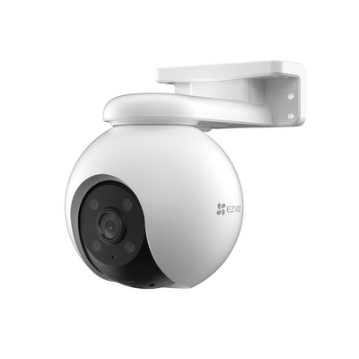 EZVIZ - PT WiFi / (3K) 5MP / Visión 360° / Detección humana / Detección de Vehiculo / Audio de Dos Vías / Sirena / Luz Parpadeante / Colores en Oscuridad / Micro SD / Presets / Autoseguimiento / Exterior
