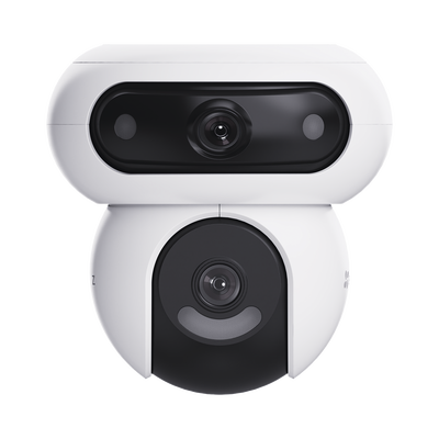 EZVIZ - Cámara Doble Lente PT / Rotación en Ambos Lentes / Wi-Fi / 4MP+ y 4MP (Resolución 8 Megapixel ) / Auto Seguimiento Inteligente / Visión Color Nocturna