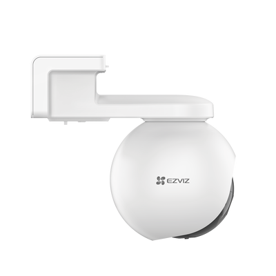 EZVIZ - Camara PT / Wi-Fi / Con Bateria Recargable (Sin Cables) / 2K Plus (4 Megapixel)  / Compatible con Panel Solar CS-CMT-SOLARPANEL-E / Seguimiento Inteligente / Visión Nocturna a Color / Detección humana  / Exterior