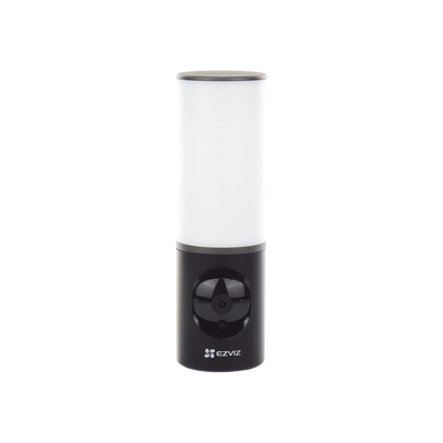 EZVIZ - Cámara IP 4 Megapíxel / Wi-Fi / Lampara Integrada / Audio de dos vías / Imágen Nocturna a Color / Detección Humana / Audios Personalizables / Almacena en Memoria Interna / Uso Exterior con Protección