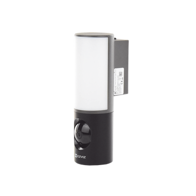 EZVIZ - Cámara IP 4 Megapíxel / Wi-Fi / Lampara Integrada / Audio de dos vías / Imágen Nocturna a Color / Detección Humana / Audios Personalizables / Almacena en Memoria Interna / Uso Exterior con Protección