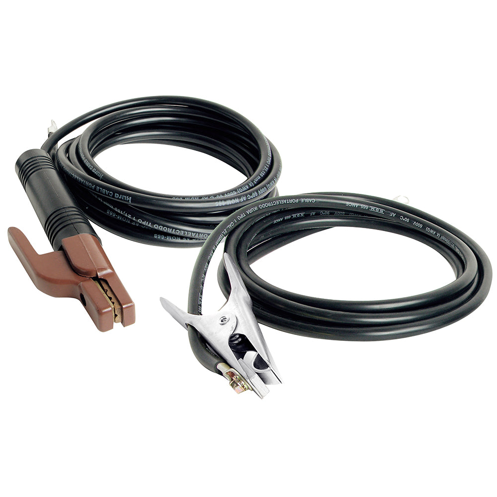 Urrea - Jgo cables p/solda 300A 4.5m