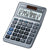 CASIO - Calculadora de Escritorio Casio MS-120FM 12 digitos gris metalico calculo de costo venta y margen doble alimentacion