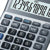 CASIO - Calculadora de Escritorio Casio MS-120FM 12 digitos gris metalico calculo de costo venta y margen doble alimentacion