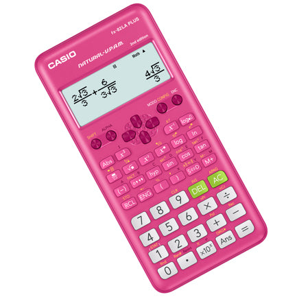 CASIO - Calculadora Cientifica Casio mas de 250 funciones FX-82LAPLUS2 para primaria y secundaria azul 4 lineas VPAM