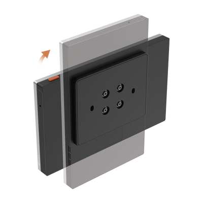 EZVIZ - Pantalla Inalámbrica / Con Batería Recargable 4600mAh / Wi-Fi / Ideal Para Escritorio o Pared  / Vista en Vivo de Cámaras EZVIZ / Compatible con Videoportero CS-HP7  para ver Cámara y Apertura Remota  / Audio de Dos Vías